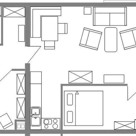 Uthlande - Whg 14 Lejlighed Wyk auf Föhr